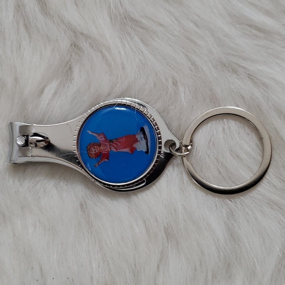 Divine Child Jesus Nail Clippers and Keychain
